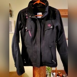 Harley Davidson Women's Black Riding Jacket Small